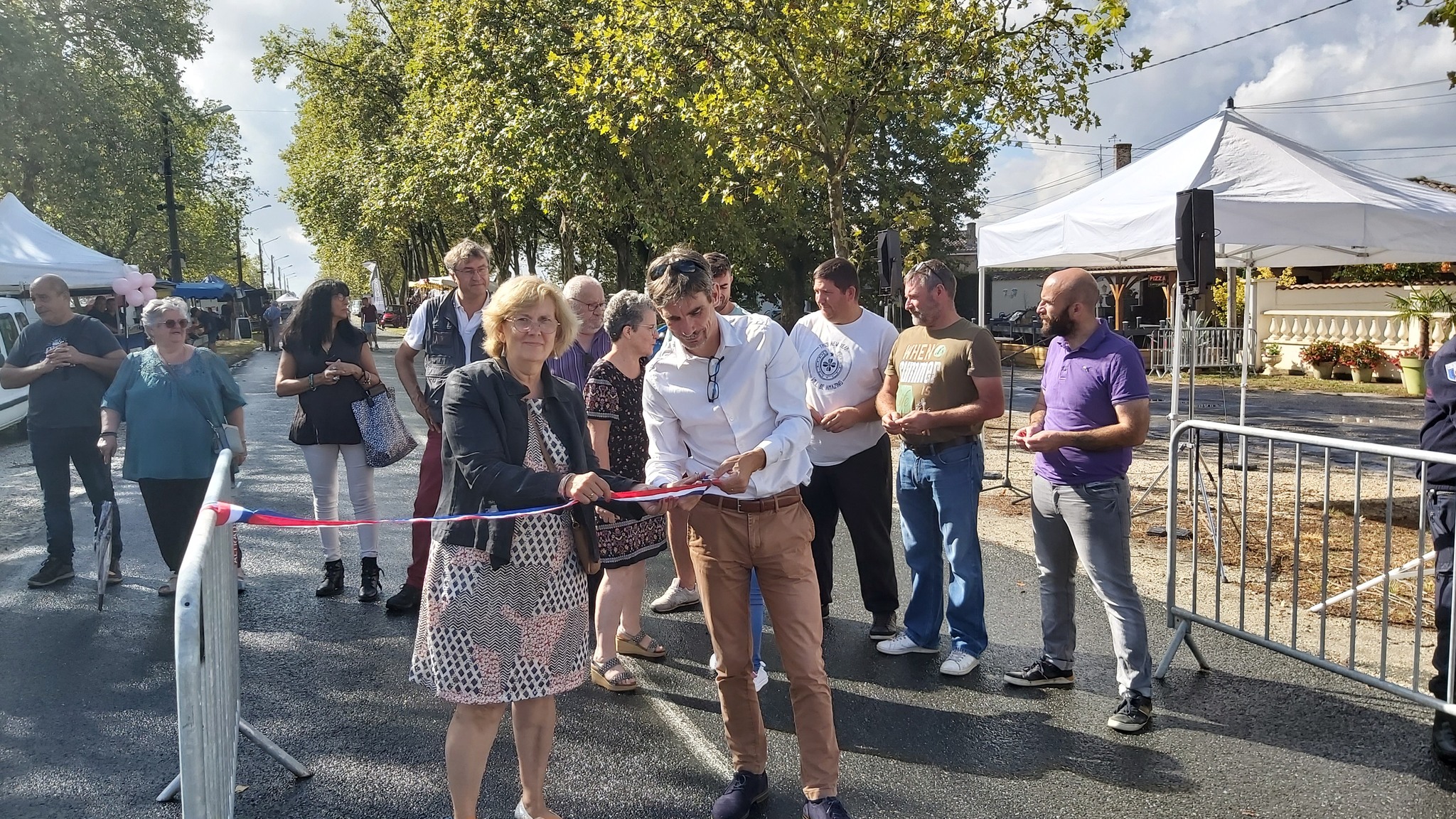 inauguration foire de la chapelle 2023